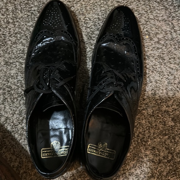 Stacy Adams with ostrich feathers size 11.5 - Picture 4 of 6